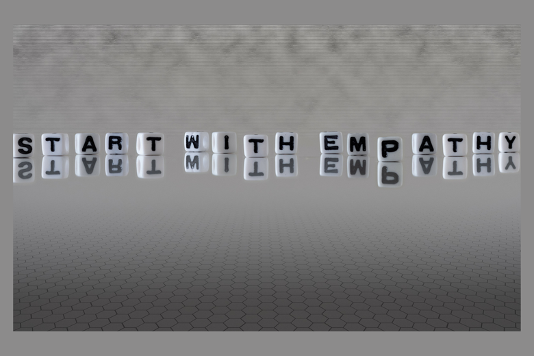 start with empathy for your charity website design