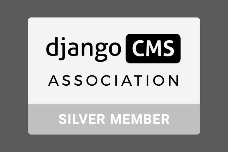Giant Digital's Django CMS Association Silver Member badge